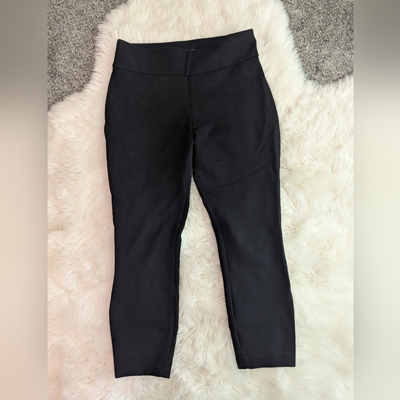 Express Pants - Express Stretch Skinny Fit Legging Style Trousers, Black, Stretch, Size Medium